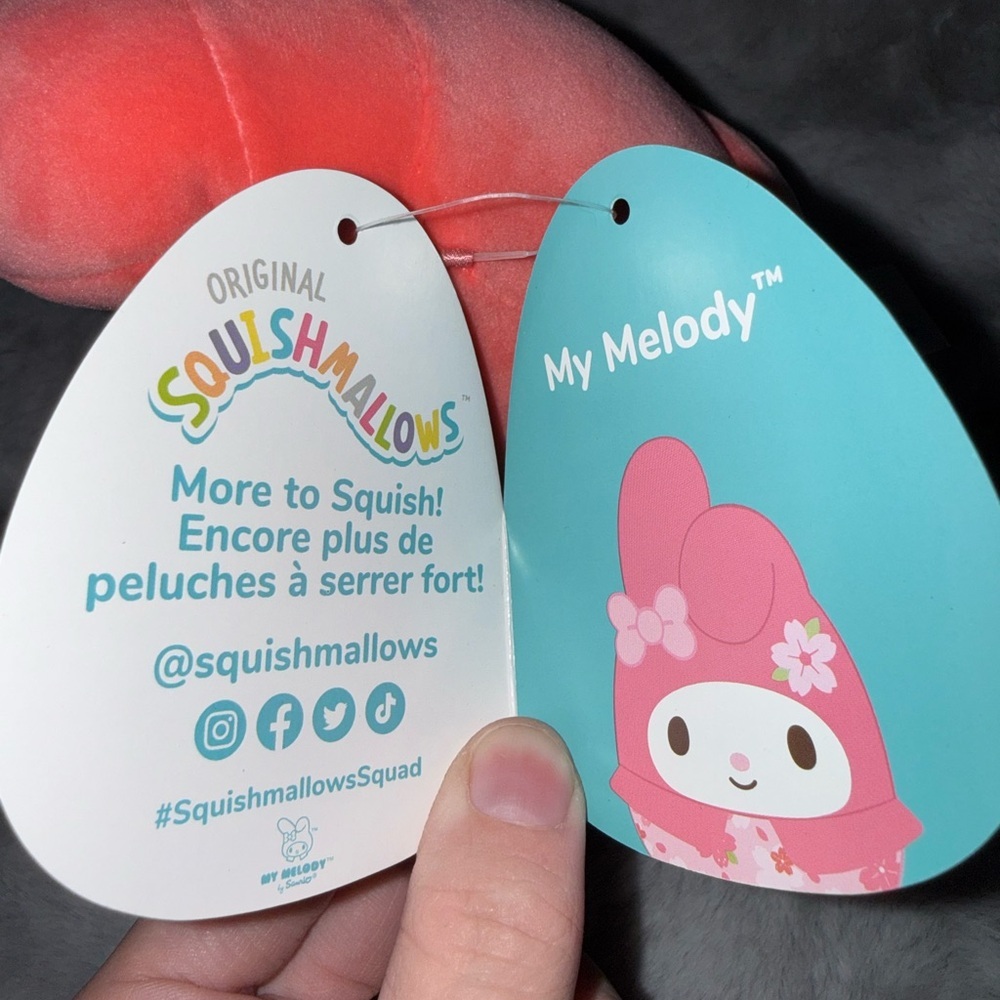 BNWT: 5” My Melody (Cherry Blossom) Squishmallow - Picture 4 of 10